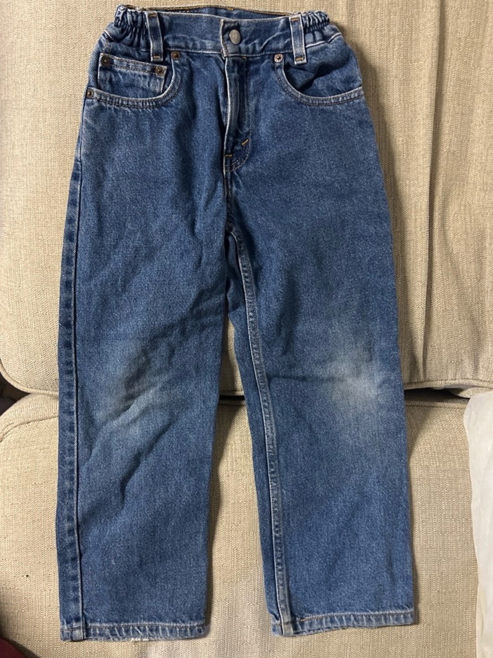 RARE FIND - Kids Vintage Levi’s Classic Blue Denim Jeans